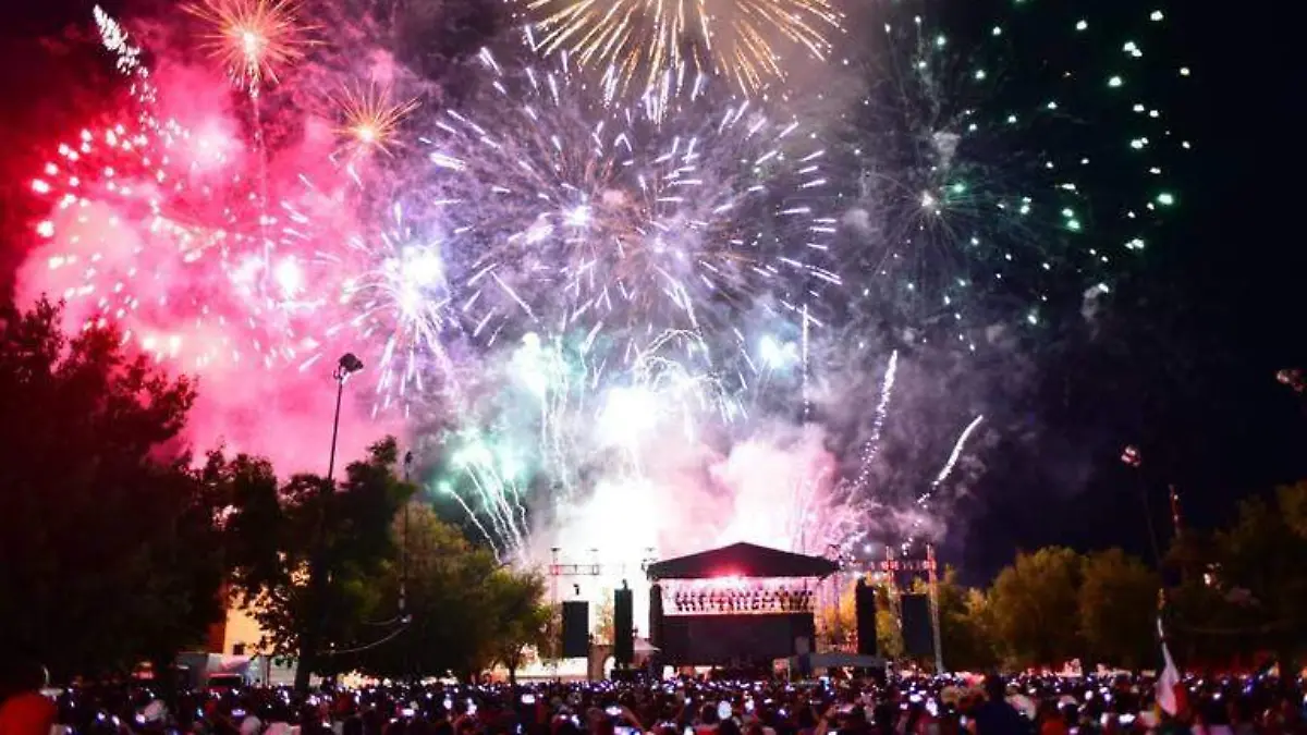 Grito de Independencia en la ciudad de Durango 2023